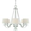 QZ/SUTTON PL6 6 Light Imperial Silver Modern Chandelier