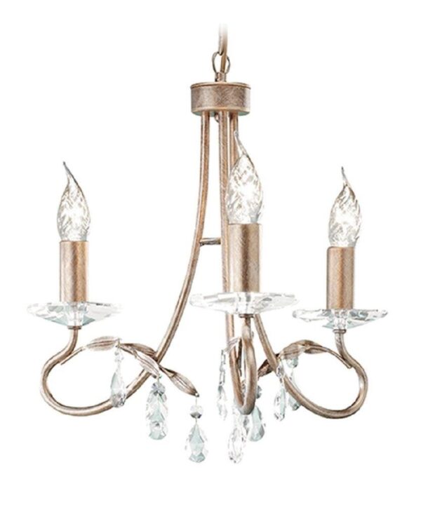 Elstead CRT3 Christina 3 light chandelier