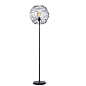 Modern floor lamp black – Sphaera