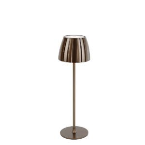 Bronze Table Lamp 3-Step Dimmable in Kelvin Rechargeable – Dolce