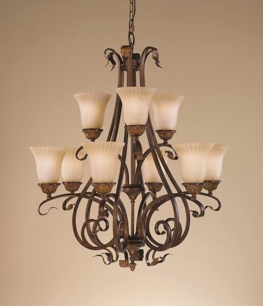 FE/SONOMAVAL9 Sonoma Valley 9 Light Chandelier Light