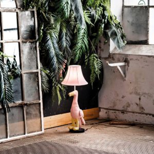 Children’s Table Lamp Flamingo Pink – Mingo