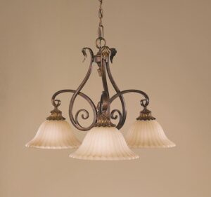 FE/SONOMAVAL3 Sonoma Valley 3 Light Down Chandelier Light