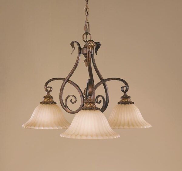 FE/SONOMAVAL3 Sonoma Valley 3 Light Down Chandelier Light