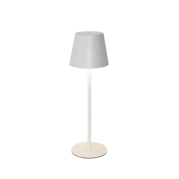 Table Lamp White Incl. Dimmable & Rechargeable LED IP54 - Murdock